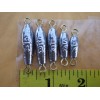HOME MADE 75 PCS. IN LINE TROLLING SINKER 5/8, 1/2,