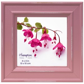 inspire By Hampton PALOMA 4x4 (10x10cm) Pink Square Picture Photo Frame Glass IBH-PAL301944P