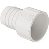 Spears 474 Series PVC Pipe Fitting, Adapter, Schedule 40, White,