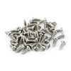 sourcing map 50pcs M3 x 8mm Stainless Steel Cross pan