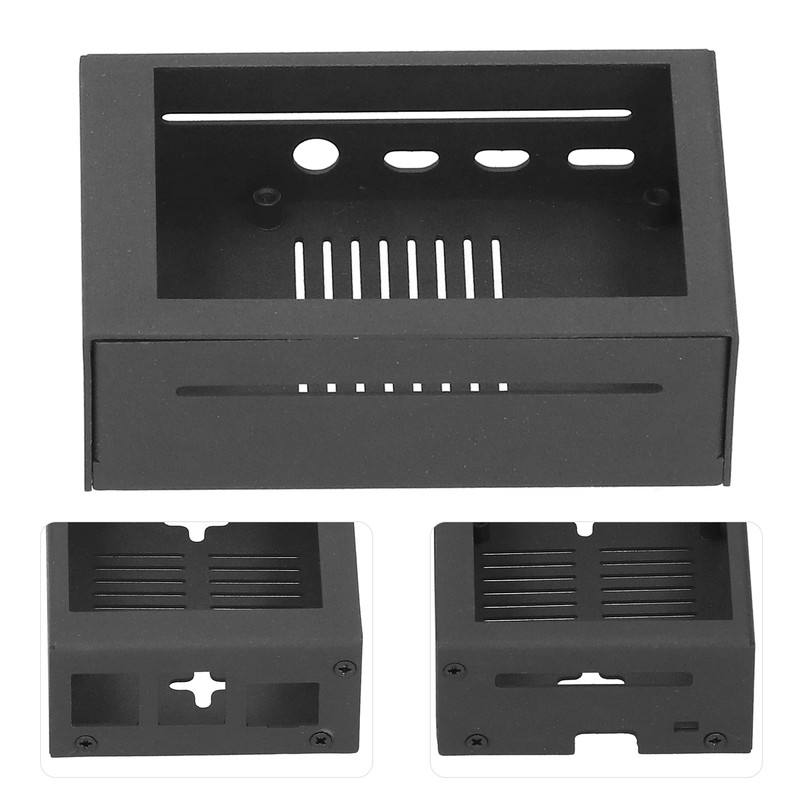 For Raspberry Pi Shell Dust Proof Iron Durable Protective Box