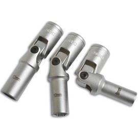 Laser 4122 Glow Plug Socket Set 3/8"d 3pc