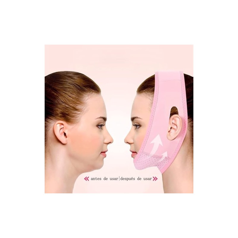 V-lifting facial strap, barbilla strap para dormir, reusable lady v-lifting