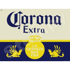 Corona Extra Beer Metal Sign 9" x 12" - 9 x 12