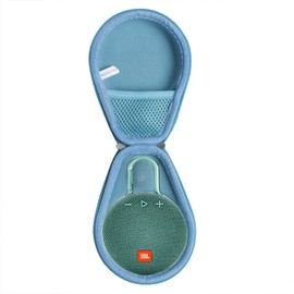 Hermitshell Travel Case Fits JBL Clip 3 Portable Waterproof Wireless Bluetooth Speaker (Teal)