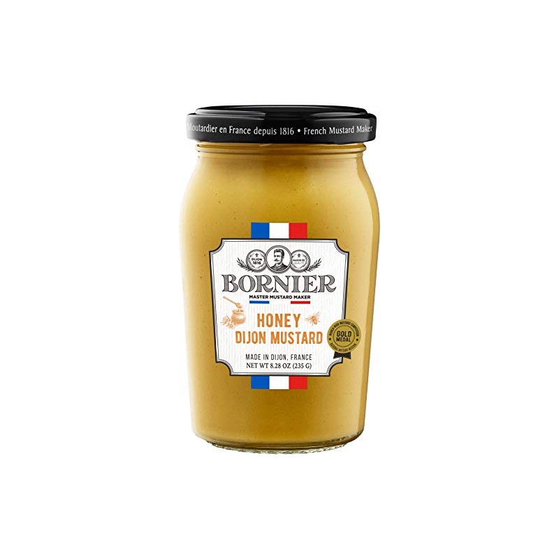 BORNIER Dijon Mustard, Honey, 8.3 Oz (7791622325)