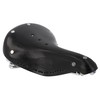 Gusti Angelo D. Leather Saddle Vintage Retro Saddle with Suspension