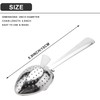 Silver Stainless Steel Tea Infuser Strainer Spoon Loose Leaf Filter