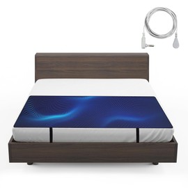 ConBlom Grounding Mat for Bed, King Size Earthing Mattress Cover Sheets Pad Grounding Kit, Grounding Cord Included (King, 76 * 27")