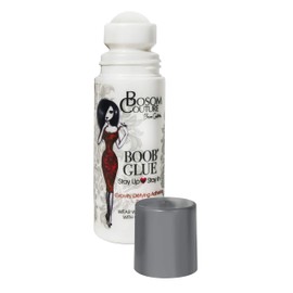 Bosom Couture Boob Glue Gravity Defying Breast Adhesive Roll-On, Stay Lifted Up Securely in Place in All Necklines, for Women of All Shapes and Sizes