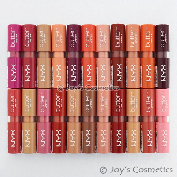 12 NYX Butter Lipstick - BLS "Pick Your 12 Color"   *Joy's cosmetics*