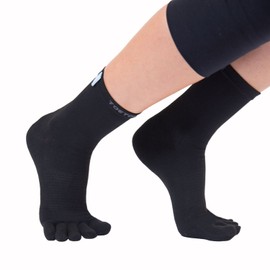 TOETOE - Men, Women Outdoor CoolMax Liner Ankle Seamless Plain Toe Socks, Hygienic, Breathable