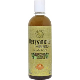 Shampoo de Bergamota Reforzado con Batamote 500 ml Lenico para la caída del cabello y estimula crecimiento