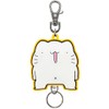 SK Japan Karase Rubber Reel Key Chain Cat 16970