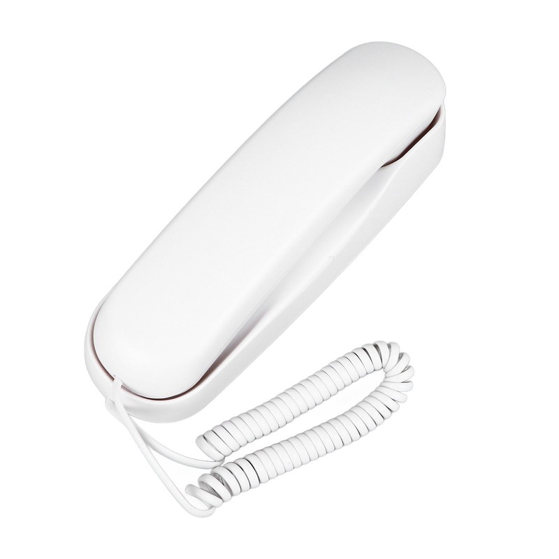 Wall Mountable Telephone Multifunctional Clear Sound Corded Landline Phone for