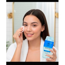 Desmaquillante Dermo Pure Clean Azul 230ml | Fórmula Bifásica 3 en 1: Rostro, Ojos y Labios | Limpieza Profunda Sin Sensación Grasosa | paquete con 3 