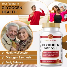 Sweet Restore (1 PACK) Sweet Restore Glycogen Support Capsules, Joint Support (60 Capsules)