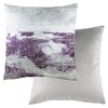 Evans Lichfield Landscape Cushion Cover, Steel/Purple, 43 x 43cm