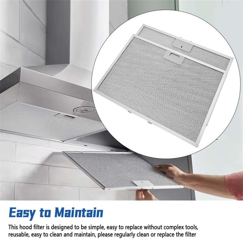 Meyffon 2Pcs WB02X11012 Range Hood Grease Filter Compatible with GE