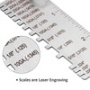 2pcs Wire/Metal Sheet Thickness Gauge 229895 Welding Gage Plated Size