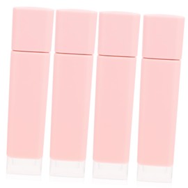 Outanaya 4Pcs Refillable Lip Gloss Tubes Plastic Containers for and Dispense Compact and Lightweight for Travel for DIY Lip Makeup