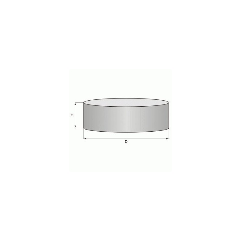 Magnetastico® | 1 piece ultra-strong 50x10 mm disc neodymium magnet