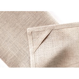 Solino Home Natural Toalla De Cocina Lino, Juego De 2 – 17 x 26 Pulgadas 100% Lino Puro Toallas para Platos – Kitchen Linen