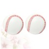 KOMBIUDA 2pcs Baseball Training Balls Soft Filled Bouce Balls Baseball