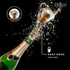 Champagne Bottle Opener, Stainless Steel Polishing Surface Champagne Bottle Opener