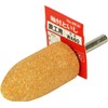 SK11 WA60P No.28(B) Whetstone with Shaft for Ironwork, 1.0 x