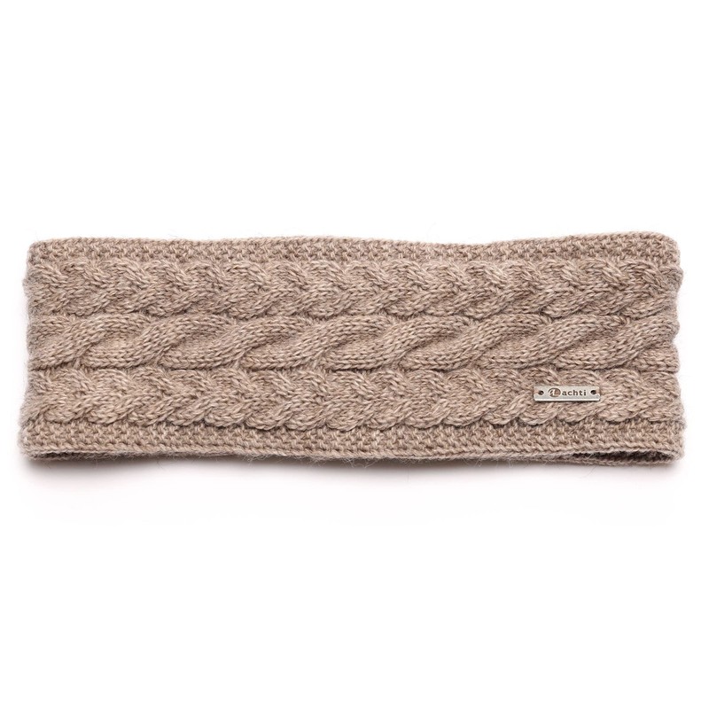 irisaa Women's Knitted Headband, Crochet Ear Warmer with Fleece Lining