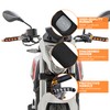 2Pcs Universal Motorcycle Brake Lever Covers, Silicone Sleeve Brake Grips,