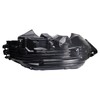 TRQ Front Left Inner Fender Liner Black Drivers Side Compatible