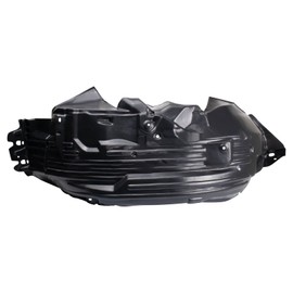 TRQ Front Left Inner Fender Liner Black Drivers Side Compatible with 2008-2012 Nissan Pathfinder NI1248145 NI1250129