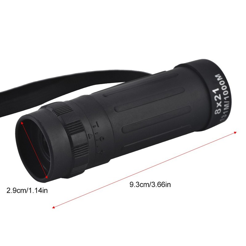 Demeras Monocular Telescope 8x21 Outdoor Mini Handheld Portable Wide Angle