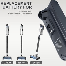 cxxcpop Battery 3.5Ah 21.6V for Shark XBATR620SL Battery Compatible with IZ540H, IZ562H, UZ565H,LZ500 Shark Cordless Vacuum Cleaners