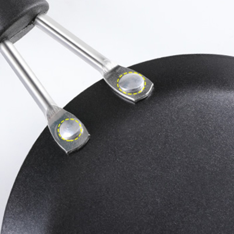 Egg Frying Pan Even Heating Versatile Ergonomic Heat Resistant Anti
