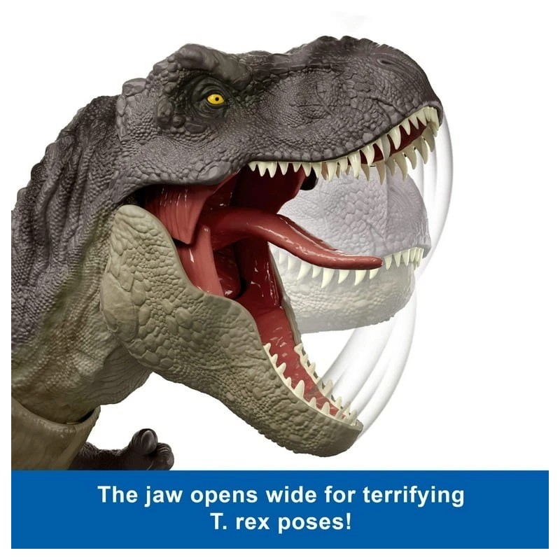 Jurassic World Rebirth Lab Lockdown Tyrannosaurus Rex T-Rex Chomp Attack