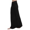 Long Elasticated Stretchy Gypsy Maxi Skirt - Black , size: