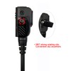 Retevis RT1 Earhook Walkie Talkie Earpiece with Mic 2 Pin,