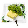 Lashuma Handmade serving plate made of Italian ceramic, meat plate