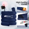 Sewer Hose with Heated Sleeve Avoid Freezing at -45°F, Blue