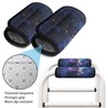 Hechitok Butterfly Galaxy Walker Grips Soft Padded Hand Covers, Non-Slip