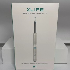 Xlife R1 Smart Ear Wax Removal Cleaner Endoscope 1080P + Blackhead Kit - WHITE