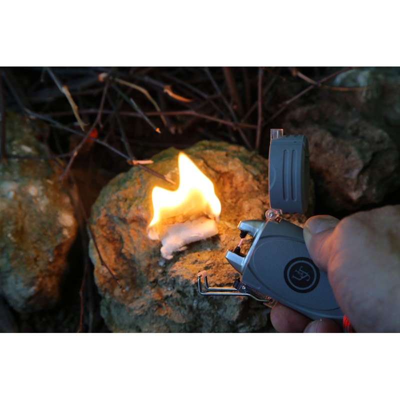 UST TekFire LED Fuel-Free Lighter with Convenient, Lightweight, Rugged Construction