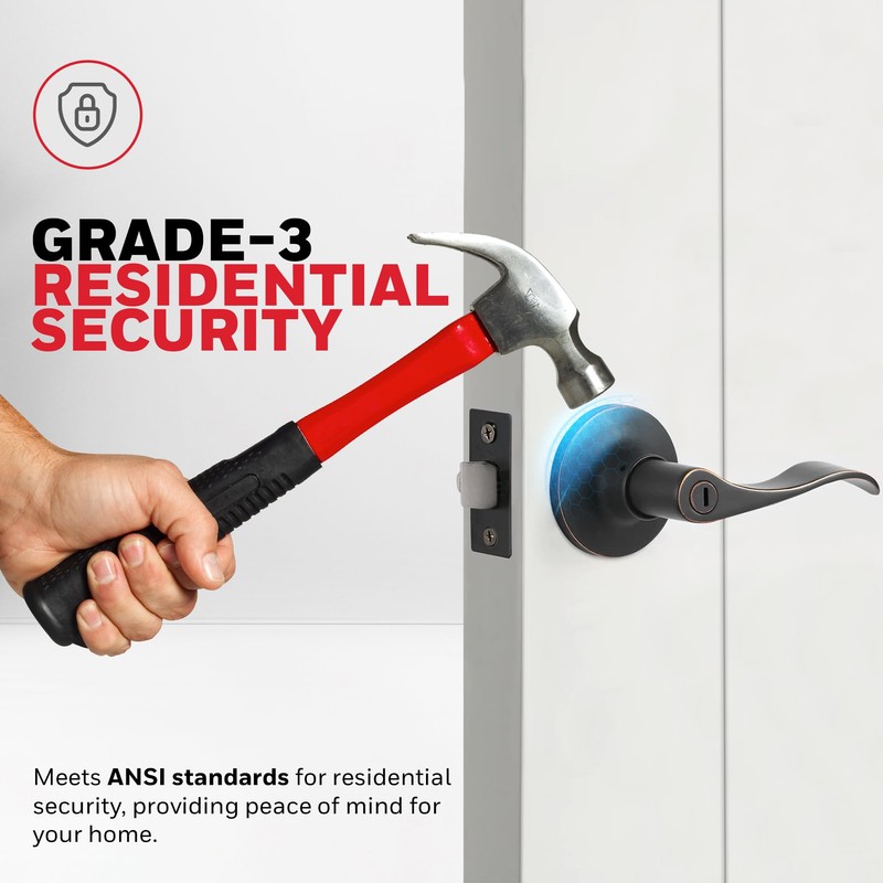 Honeywell Safes & Door Locks - Wave Privacy Lever Door