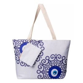 Eco R Bolsa + Cosmetiquera Playa Dama Multifuncional Impermeable