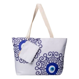Eco R Bolsa + Cosmetiquera Playa Dama Multifuncional Impermeable