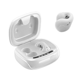 Open Ear Kopfhörer Bluetooth kabellos drahtloses Ohrclip-Bluetooth-Headset Ear Clip Luftleitung Knochenschall Sportkopfhörer mit Mic Wasserdicht wireless Kopfhörer Earclip beim Joggen Laufen Radfahren