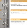 Furniware 20 Pieces 1-1/4 in Overlay Soft Close Concealed Hinge